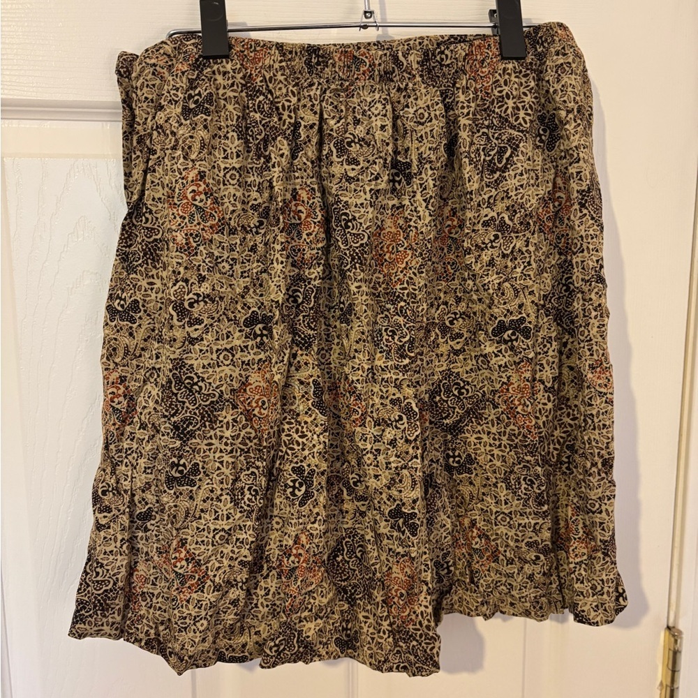 Kathy Lee Woman Two-Piece Outfit Shirt And Skorts Size 14W/16W - Picture 4 of 5